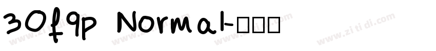 3Of9p Normal字体转换